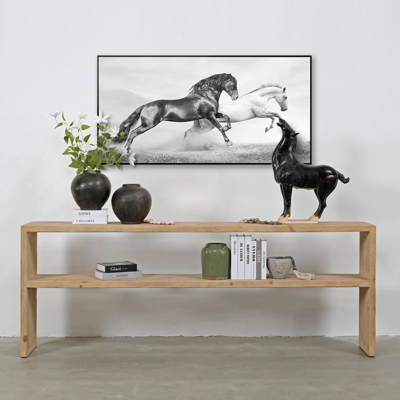 Console Waterfall, H 32,7 po x l 87,8 po x P 17,72 po