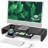 Monitor Stand Lifter, Foldable Computer Monitor Lifter, Height Adjustable Computer Stand, Desk Stand Lifter With Storage Drawer And Tablet Phone Stand, For Computers, Desktops, Laptops (Black)