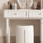 Makeup Vanity with Light mirror,2 drawers