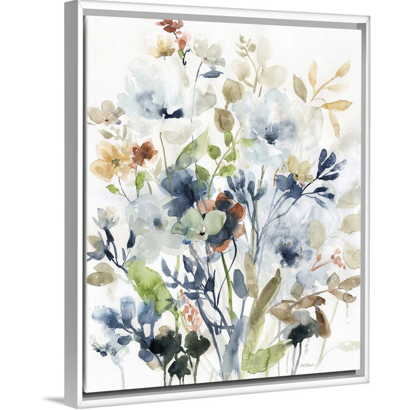 Holland Holland Mix I - reproduction d'art sur toile, H 15,7 po x l 12,7 po x P 1,75 po, Cadre flottant blanc