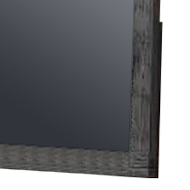 Commode bisque Miroir, Brun foncé