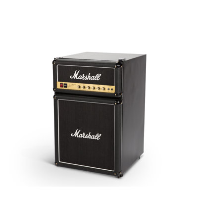 Marshall Fridges Retro 4.4 Cubic Feet Freestanding Mini Fridge with Freezer
