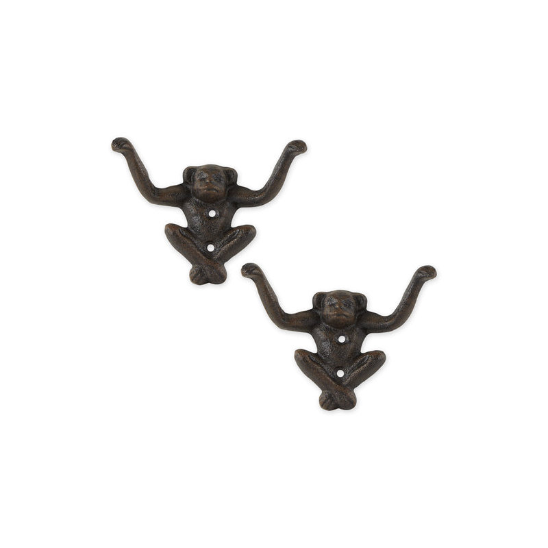 Ensemble de crochets muraux Monkey / 2