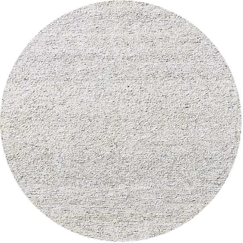 Tapis beige Bethania, Rond 6 pi