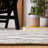 Gaetana Hand Tufted Jute/Cotton Geometric Rug in Gray/Ivory-2072455373