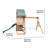 A-Frame Vista Swing Set