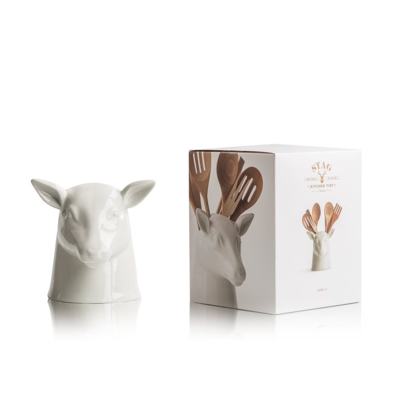 Ceramic / Porcelain Utensil Crock