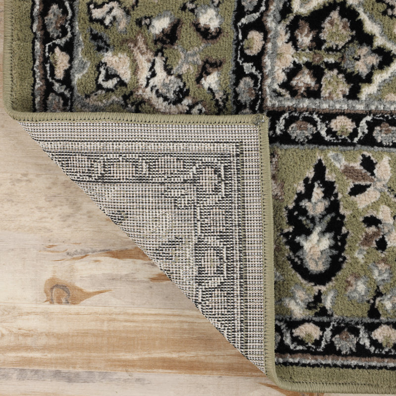 Radcliffe Baumgarten Traditional Floral Wildlife Indoor Area Rug, Rectangle 5' x 8'