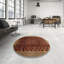 Tapis contemporain brun / rouge-1451406434