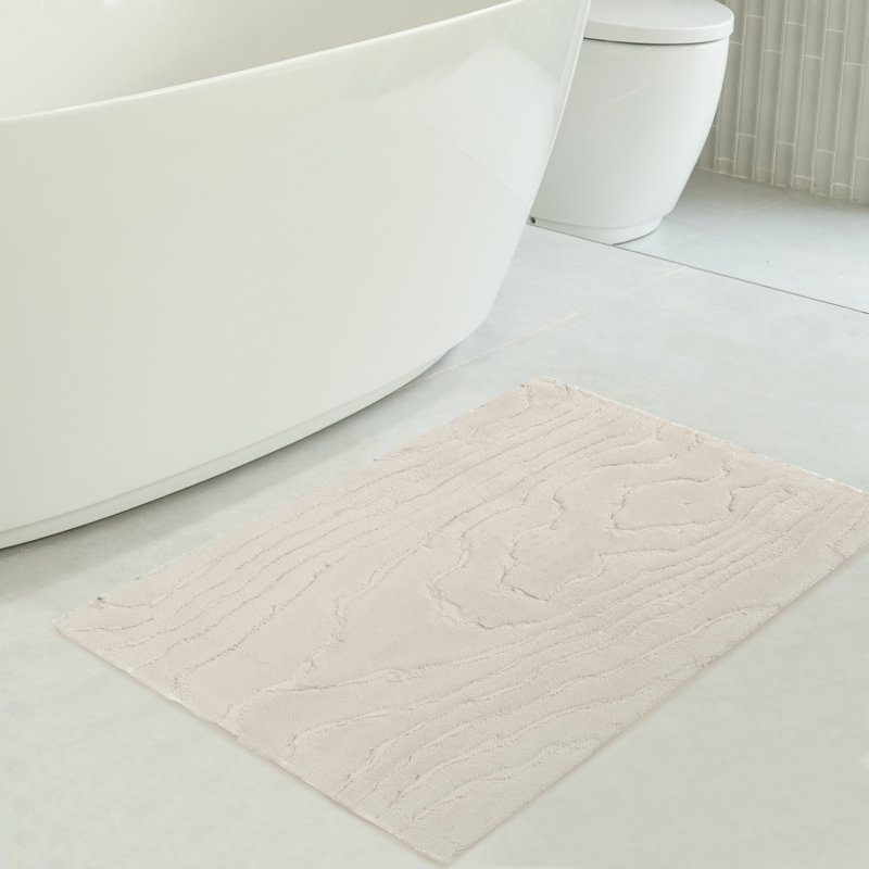  Tapis de bain antidérapant, Beige