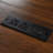 Kitchen Island Cart With Spice Rack And Lockable Wheels, 54.5" Black Rolling Deep Drawers Charging Station,-445314407