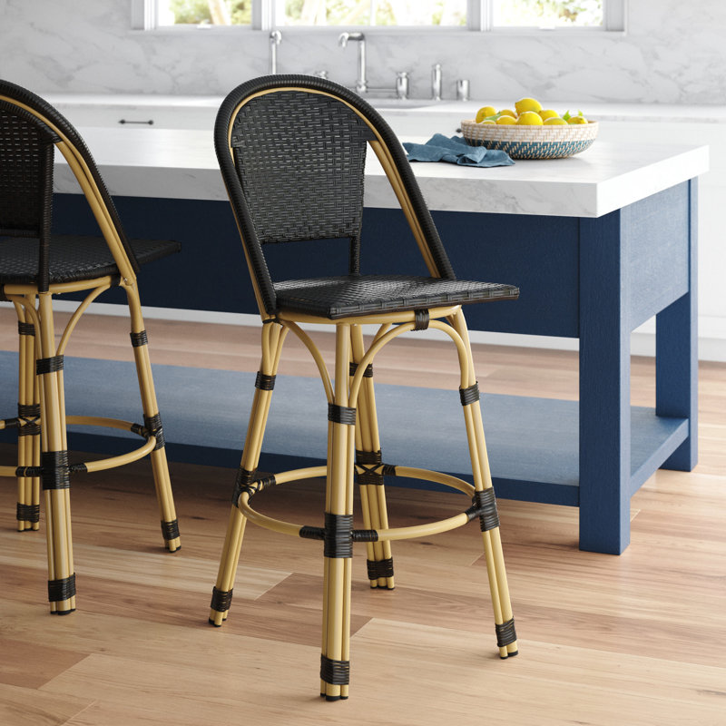 Tabouret de bar Eloisa, Noir, 2