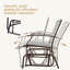 Automn Steel Outdoor Glider-1840959312