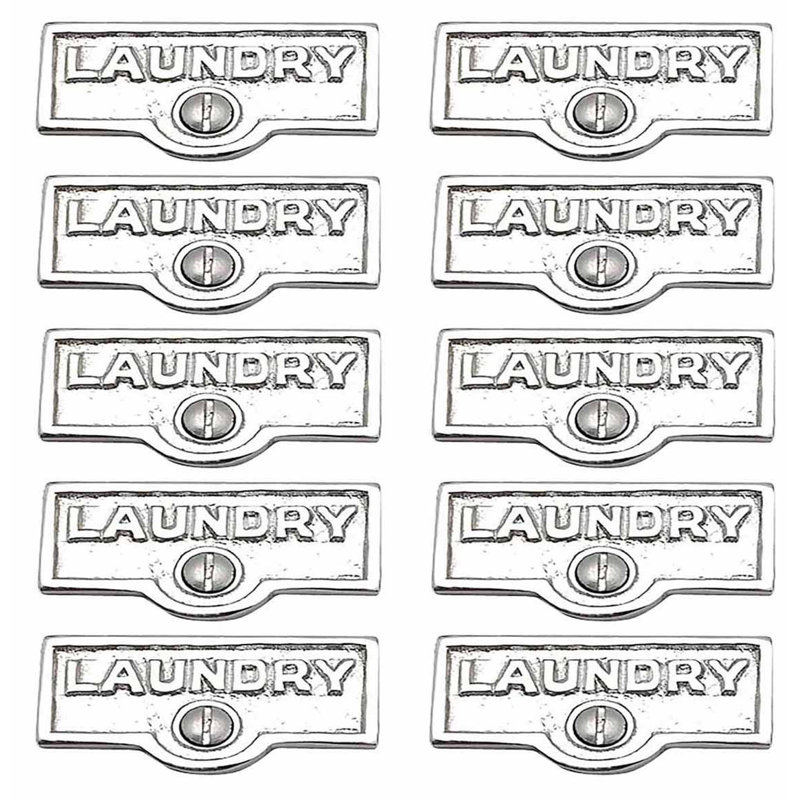 The Renovators Supply Inc. Switch Tags Laundry Name Signs 1-Gang Rocker ...