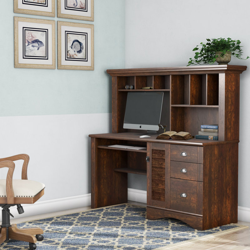 Computer Desk, Curado Cherry