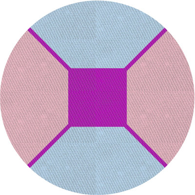 Tapis rose