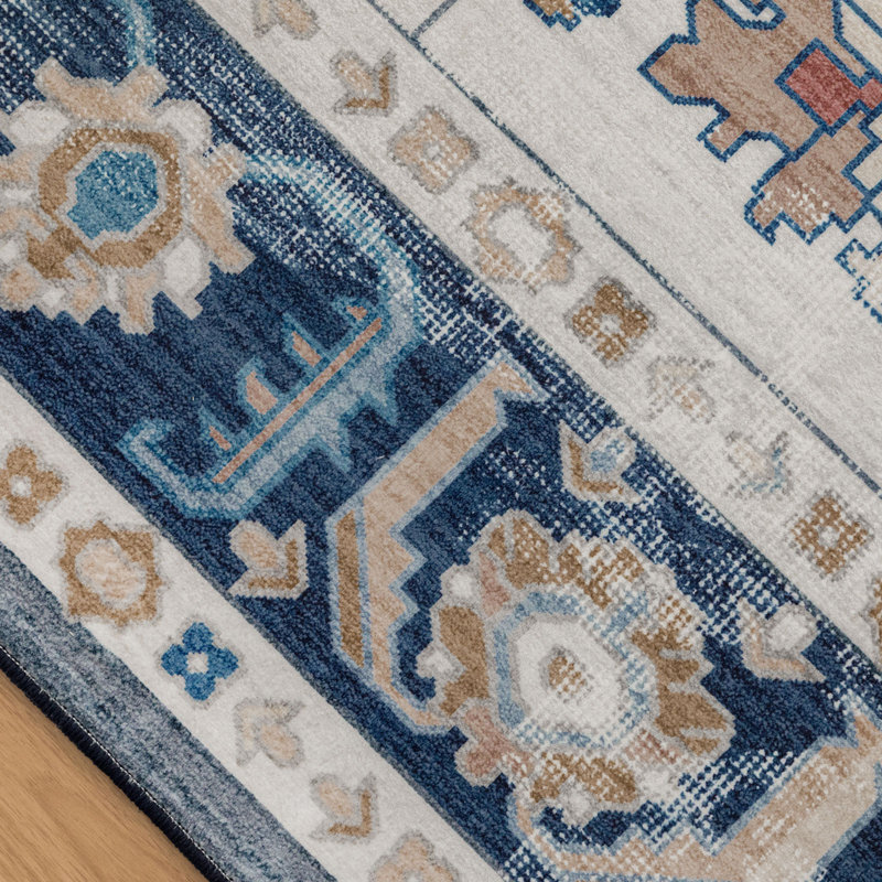 Tapis lavable à la machine LENORE, Rectangle 5 pi x 7 pi