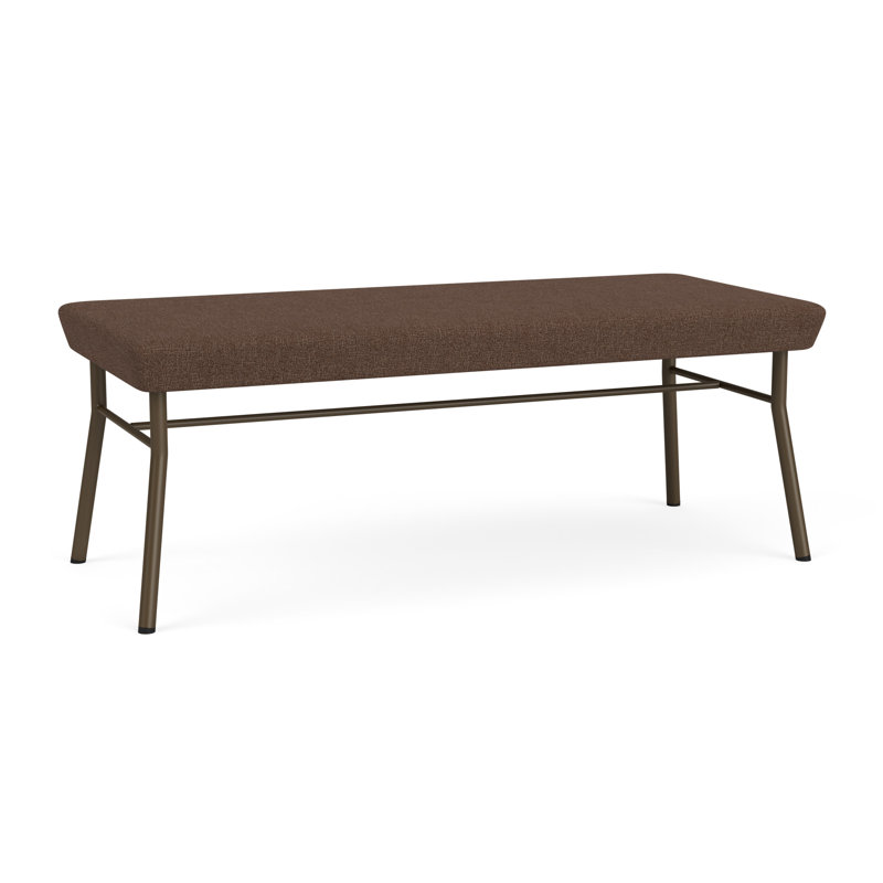 Banc en métal 2 places Chat, Bronze, Café Archetype