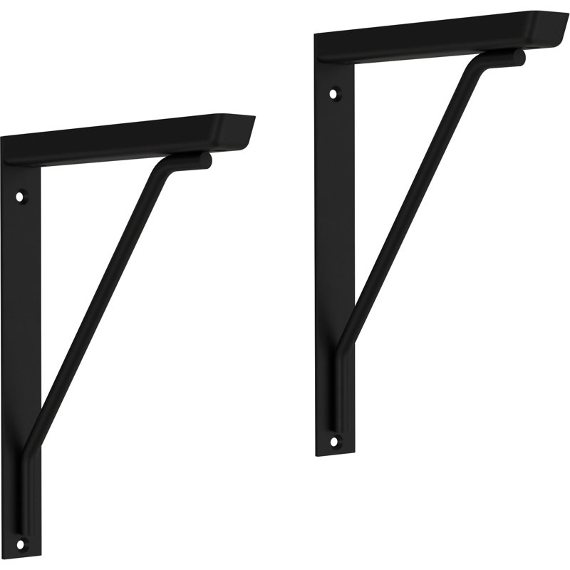 Supports de tablette, Noir mat