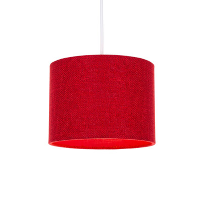 30cm Linen Drum Lamp Shade