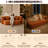 Compression Sofas, 78.7 Inch Polyester Convertible Bed, Modern Home