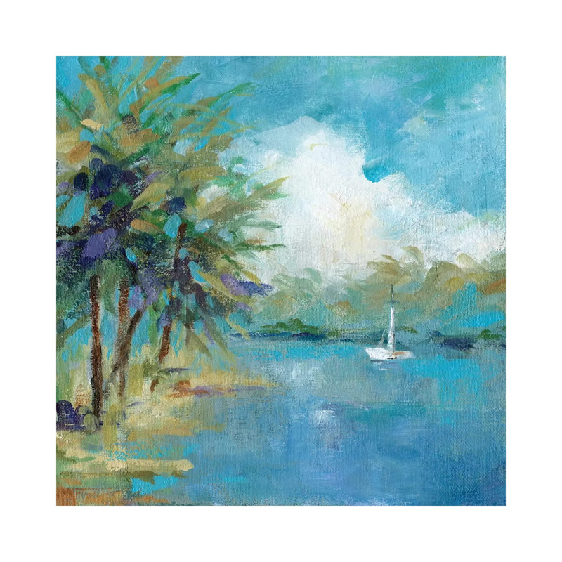 Off The Melacon by Carol Robinson - Painting on Canvas, Wrapped Canvas, 93.98 cm H x 93.98 cm W x 1.91 cm D