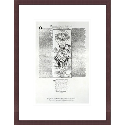 Illustration de la syphilis par Albrecht Dürer, impression giclée sur cadre