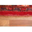 Tapis rectangulaire unique en laine noué à la main de style années 1950 de 9 pi 3 po x 12 pi 1 po Lenea