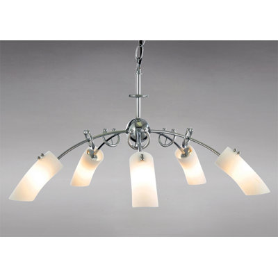 Chantemelle 5 - Light Shaded Chandelier