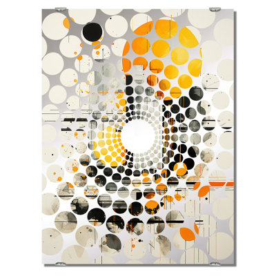 Radiant Geometry Collage II - Abstract Collages Wall Mirror MIR131673