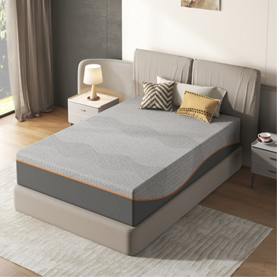Twin 10 Inch Mattress, Memory Foam, Fiberglass , Medium Feel, Breathable Cooling, Safe , - Relieving, Tea And Charcoal, Us Cover, For Delivery Cooling Breathable, Materials, Compressed Easy Setup