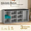 9 Pair Shoe Storage Bench-2075269252