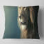 Lion avec look sérieux - coussin imprimé animal-30061760-30061763