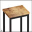 Ensemble de table de salle à manger de cuisine moderne avec 3 tabourets, un plateau d'épissure unique et un tabouret suspendu peu encombrant-1543011260-1543011259