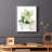 Plant Bath I Framed Print - Solid Wood-597999160-597999158