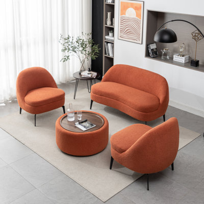 Bula 4 - Piece Living Room Set