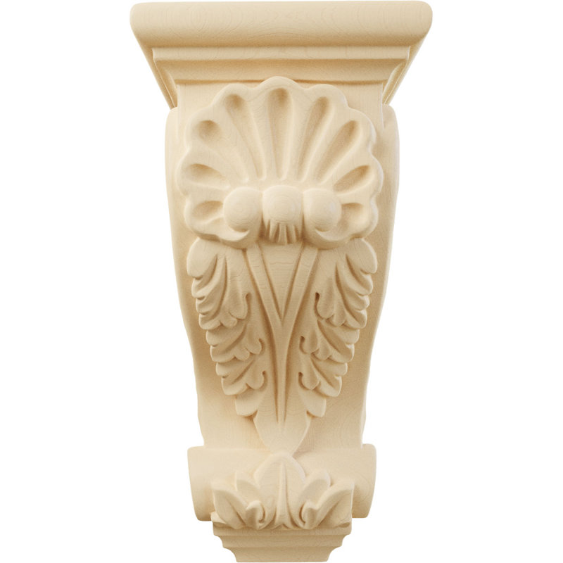 Medium Shell Corbel, Hard Maple