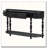 52''Modern and Contemporary Curved Console Table Sofa Table-740729589