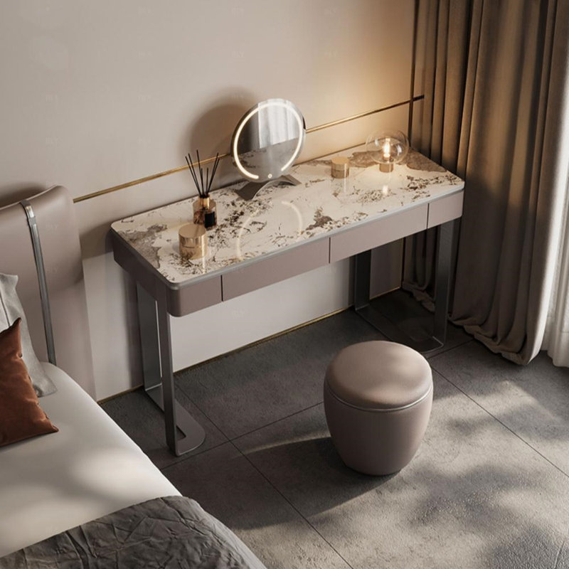 Commode à panneaux Rock Light Light Luxury