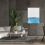 «Embellished Gold Horizon 1» par Alonzo Saunders, art mural sur toile, 40 po x 54 po