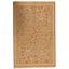 Wool Floral Area Rug in Light Brown