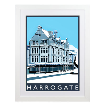 Harrogate in Snow 1 Piece Wall Art
