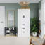 Stephy Solid Wood Wardrobe-1537403348