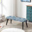 Banc rembourré noir-135371427