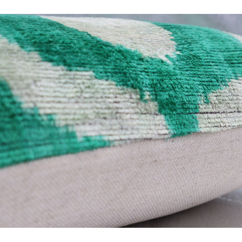 Square Pillow Cover & Insert, Green