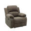 Ensemble de canapé inclinable en tissu brun-1937007165