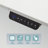 Naitik 48''W Height Adjustable Metal Base with Desk-944821158