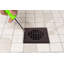 2 in. ABS Square Drain Barrel and Oil Rubbed Bronze Screw-In Strainer with Ring-53748201