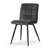 Bolick 19.5 " H Velvet Upholstered Metal Side Chair-1925192081