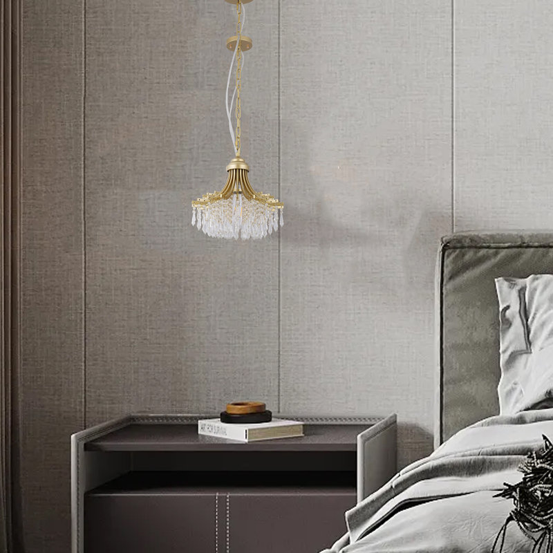 Lustre suspendu 11,75 "Dia X 10" H